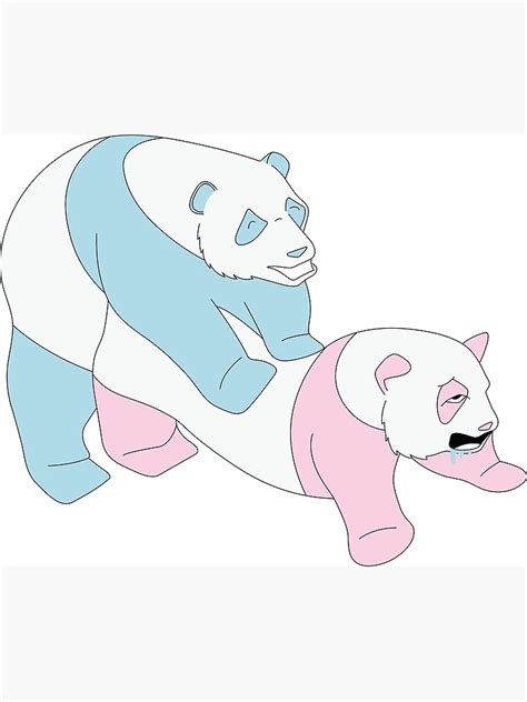 Pandas Having Sex Poster For Sale By Skuzzyhoney Redbubble