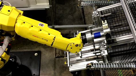 Fanuc M Ia Axis Cnc Robot Youtube