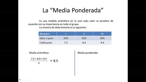 Como Calcular Media Ponderada Printable Templates Free