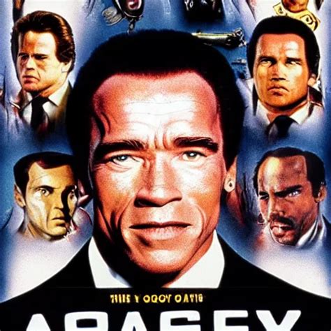 A S Movie Poster Starring Arnold Schwarzenegger Stable Diffusion