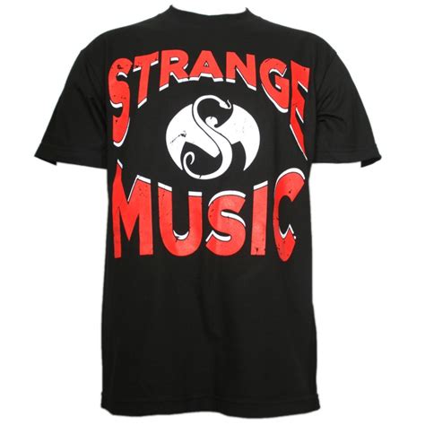 Strange Music Black Since Forever T Shirt