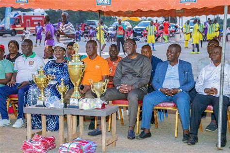 Yamoussoukro Fête du travail le Ministre Souleymane Diarrassouba