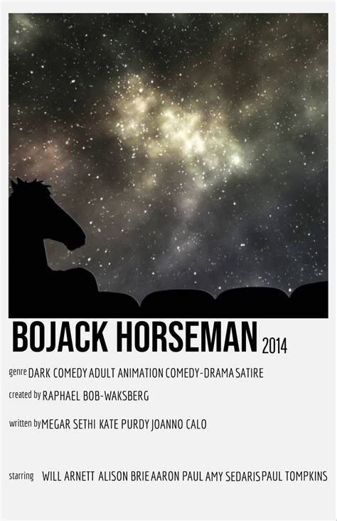 Alternative Minimalist Poster for Bojack Horseman