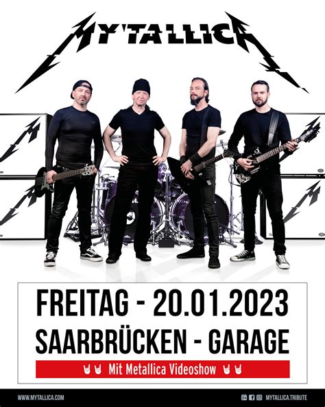 Garage Saarbr Cken Metallica Tribute Band Mytallica