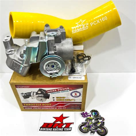 Jual Throttle Body Tb Brt Velocity Banana Pcx Semi Downdraft