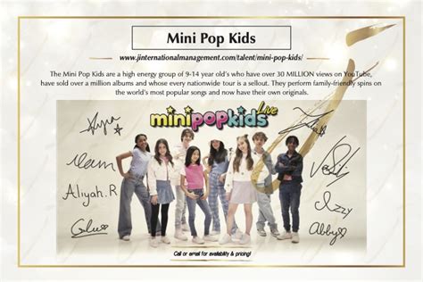 MINI POP KIDS – J International Management