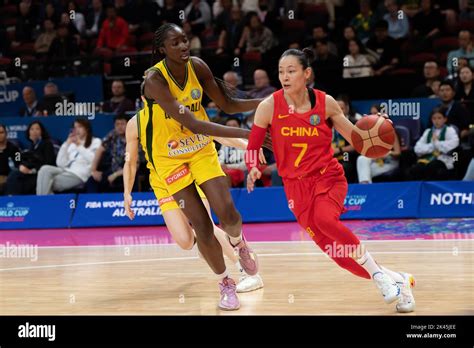 Sydney Australia September 30 2022 Liwei Yang Of China Controls The