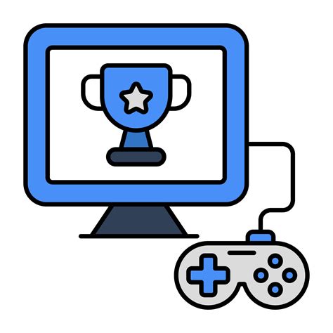 Flat design icon of game award 23894154 Vector Art at Vecteezy