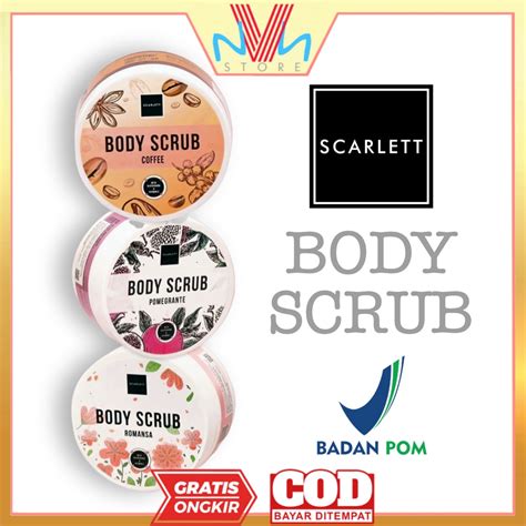 Jual Scarlett Whitening Body Scrub Body Scrub Scarlett Lulur