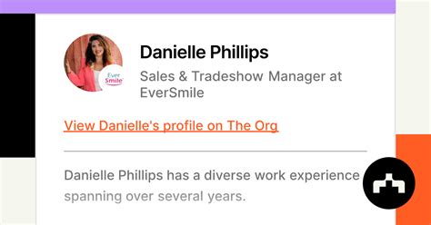 Danielle Phillips Sales And Tradeshow Manager At Eversmile The Org