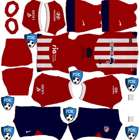 Kit Atletico Madrid Dream League Soccer Tabby Shayna