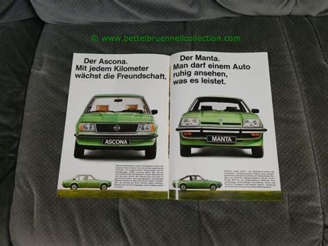 Opel Modellprogramm Prospekt Deutsch Kaufen Auf Ricardo