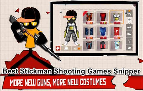 Best 3D Stickman Shooting Games Snipper Free Online