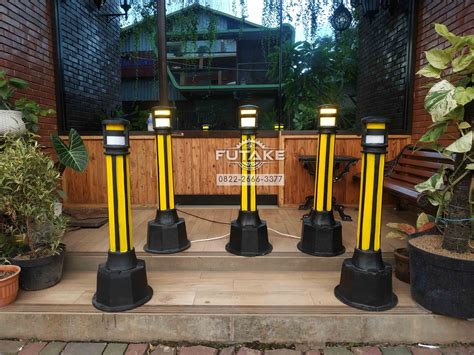 Fungsi Ganda Bollard Lampu Taman Dan Totoar Futake