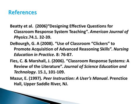 Using Clickers to Assess Learning & Promote Student Engagement - ppt