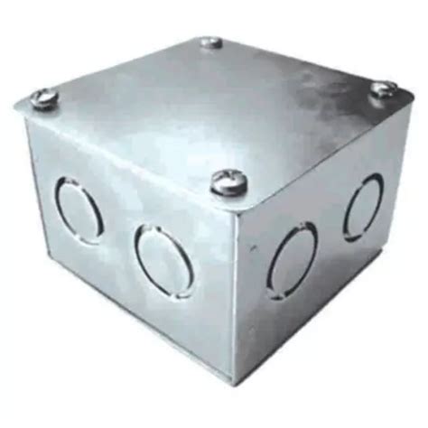 Caja Emt Metal B15 Cuadrada Con Tapa 150x150x100mm Ekoline Cuotas Sin