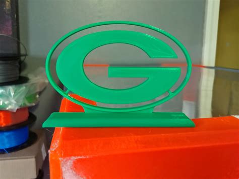 Stl File Wisconsin Green Bay Packers Logo 🎨・3d Print Model To Download・cults