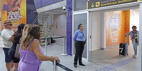 Fluxo De Passageiros No Aeroporto De Aracaju Tem Alta De Quase Em