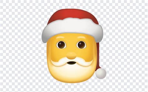 Santa Emoji PNG | Emoji, Ios emoji, Hand emoji