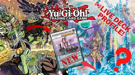 Yu Gi Oh NEW FORMAT Adventure Plunder Patroll Live Deck Profile