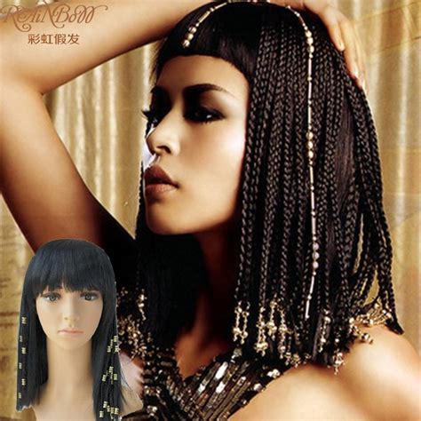 Jual Halloween cosplay wig Dinasti Firaun Cleopatra Prom alat peraga ...