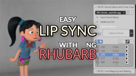 Quick Intro To Rhubarb NG Blender Plugin For Lip Sync Animation YouTube