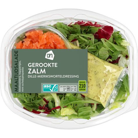 Ah Maaltijdsalade Gerookte Zalm Aanbieding Bij Albert Heijn