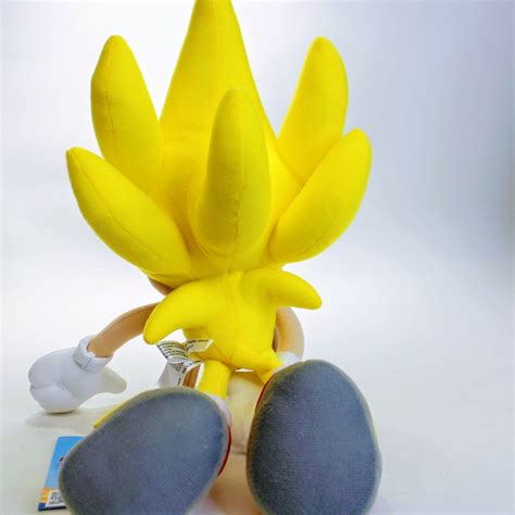 Sonic the Hedgehog 12" Super Sonic Plush LARGE Authentic & Officially ...