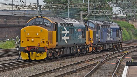 Class 37 Movement Direct Rail Services Class 37s 37407 Bl… Flickr