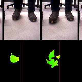 RGB And Processed Optical Flow Of 4 Consecutive Frames Top Row RGB