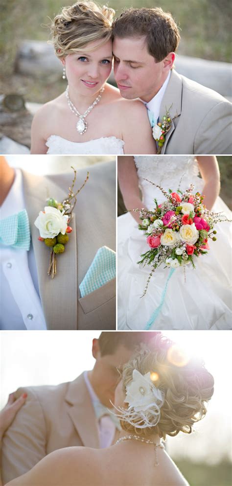 Vintage Coral And Turquoise Wedding Decor Ideas Junebug Weddings