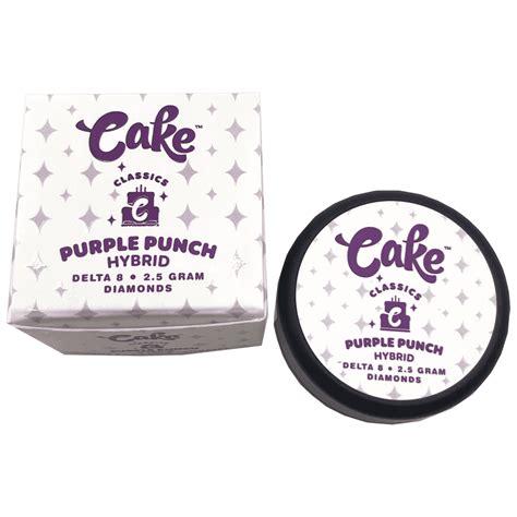 Cake Delta 8 Purple Punch Hybrid Dabs 25g 5ct Harvard Distributing