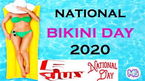 National Bikini Day 2020 5th Of July YouTube