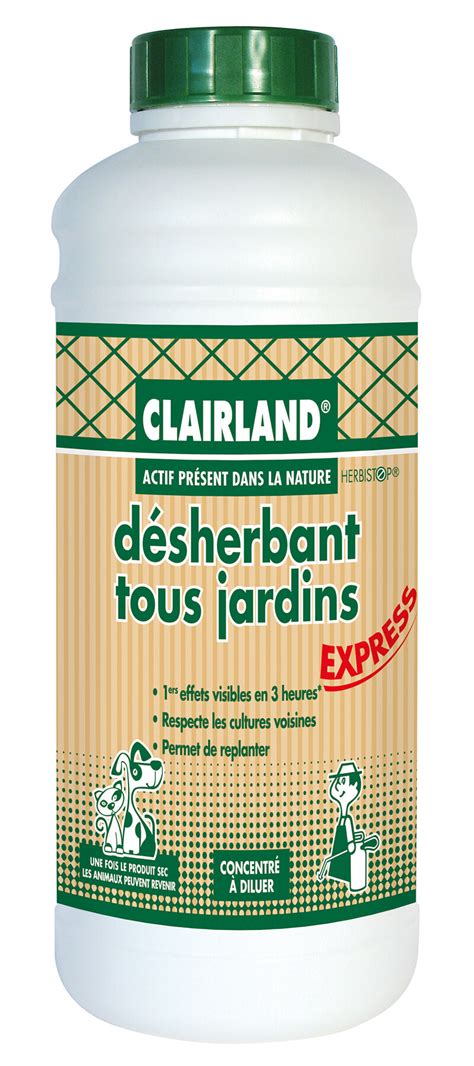 Désherbant Tous Jardins Concentré Clairland