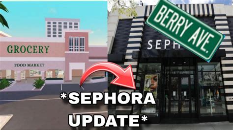 A Possible Location For A Sephora Update Youtube