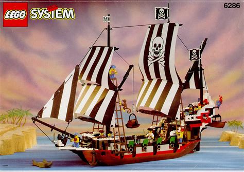 Lego Skulls Eye Schooner Instructions 6286 Pirates