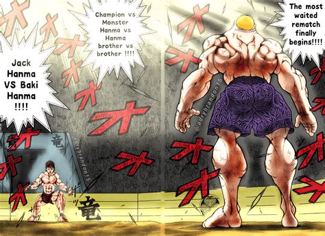 The Rematch Begins Jack Hanma Vs Baki Hanma Edit And Color Made