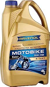 Ravenol Motobike T Ester Sae W Amazon De Auto Motorrad