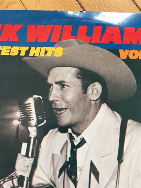 Hank Williams Sr 24 Greatest Hits Vintage Country Music Vinyl Etsy