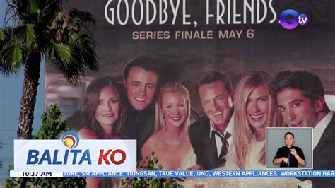 Cast Ng Friends At Fans Nakikiramay Sa Pagpanaw Ni Matthew Perry