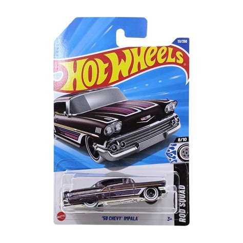 Jual Hot Wheels 58 Chevy Impala Ungu Tua E 2025 Shopee Indonesia
