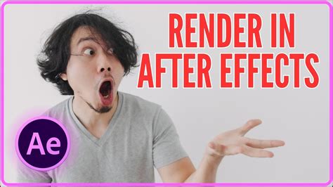 How To Render in After Effects HD 1080p 30 60ᶠᵖˢ Adobe Media Encoder