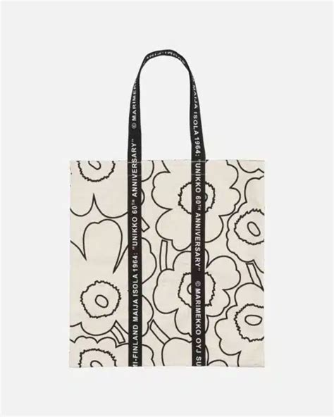 Buy Marimekko Carrier Midi Piirto Unikko Bag Scandinavian Fashion Store