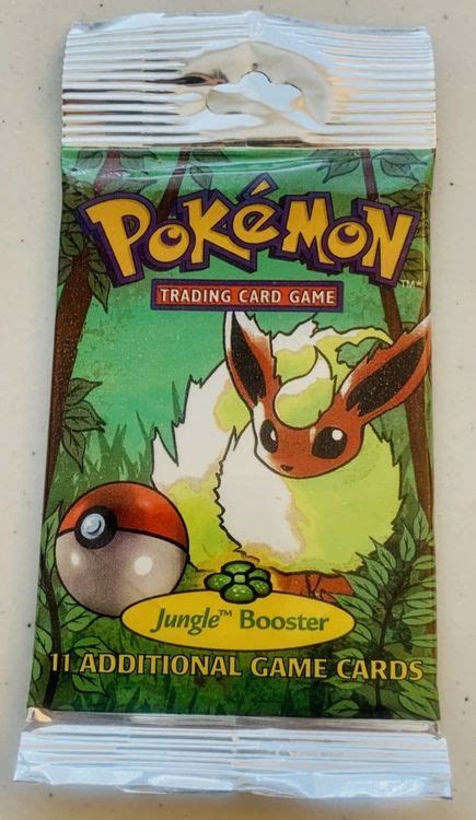 Pok Mon Jungle Sealed Booster Pack Wotc Flareon G Kaufen Auf