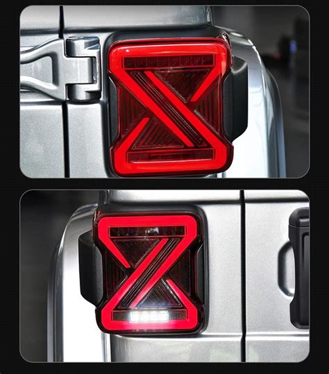 Car Styling Tail Lamp For Jeep Wrangler Tail Lights 2018 2023 Wrangler