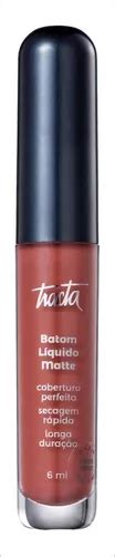 Tracta Batom Líquido Matte Nude Rosado 65 6ml Acabamento Matte Cor Nude