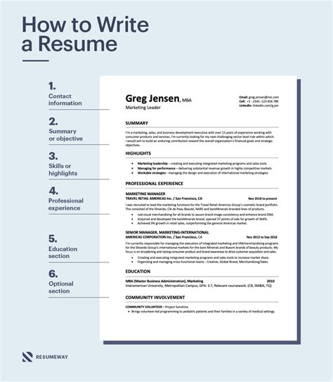 Resume Writing Tips 2024 Examples Example Chronological Resumelab