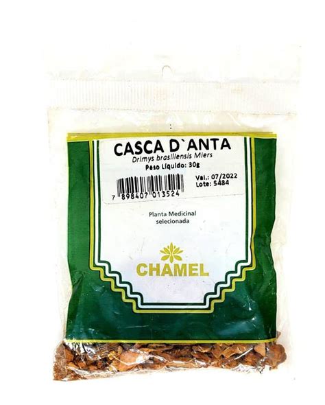 Cha Casca D Anta Chamel 30g Reuter Natur Alimentação saudável e