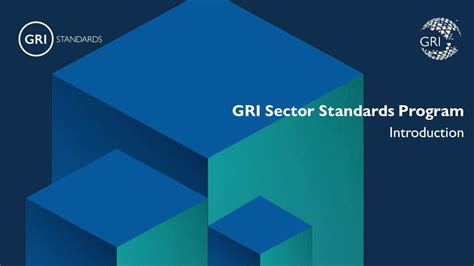 Gri Sector Standards Program Introduction Youtube