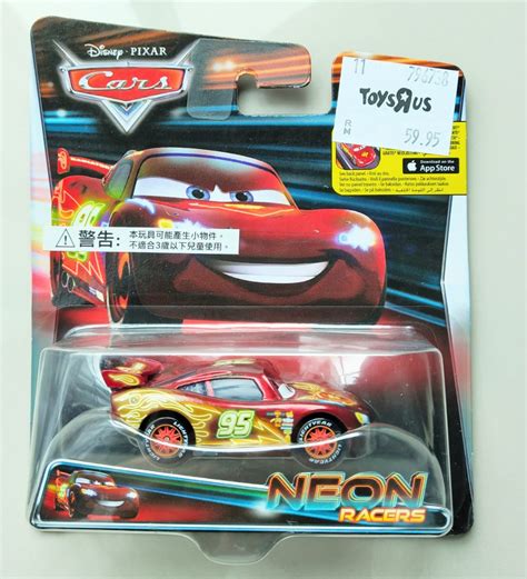 Disney Pixar CARS Lightning McQueen Neon Racers Japan Domestic Market ...